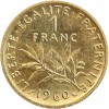 1 Franc Semeuse Piéfort en Or