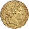 20 Francs Cérès Seconde République Variété Levrette Oreille Basse