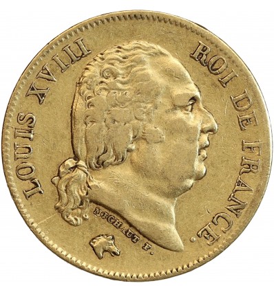 40 Francs Louis XVIII