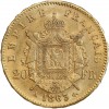 20 Francs Napoléon III Tête Laurée