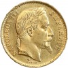 20 Francs Napoléon III Tête Laurée