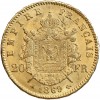 20 Francs Napoléon III Tête Laurée
