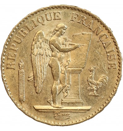 20 Francs Génie Troisième République