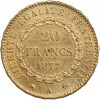 20 Francs Génie Troisième République