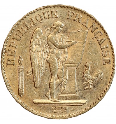 20 Francs Génie Troisième République