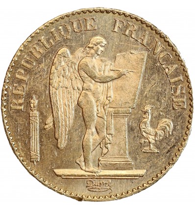20 Francs Génie Troisième République