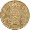 20 Francs Charles X Matrice du Revers à Quatre Feuilles et Demie