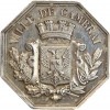 Jeton Argent - Chambre de Commerce de Cambrai
