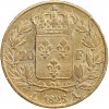 20 Francs Charles X Matrice du Revers à Quatre Feuilles et Demie