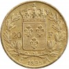 20 Francs Charles X Matrice du Revers à Quatre Feuilles et Demie