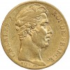 20 Francs Charles X Matrice du Revers à Quatre Feuilles et Demie