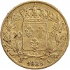 20 Francs Charles X Matrice du Revers à Quatre Feuilles et Demie
