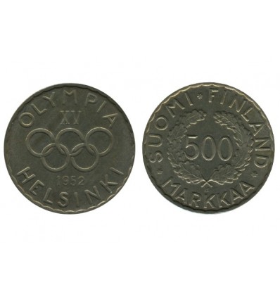 500 Marks Finlande Argent