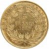 5 Francs Napoléon III Tête Nue