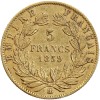 5 Francs Napoléon III Tête Nue