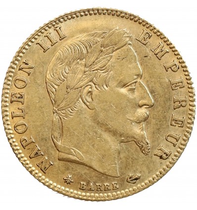 5 Francs Napoléon III Tête Laurée