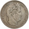 5 Francs Louis-Philippe Ier Tête Laurée Tranche En Relief