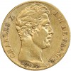 20 Francs Charles X Matrice du Revers à Quatre Feuilles et Demie