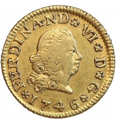 1/2 Escudo Ferdinand VI - Espagne