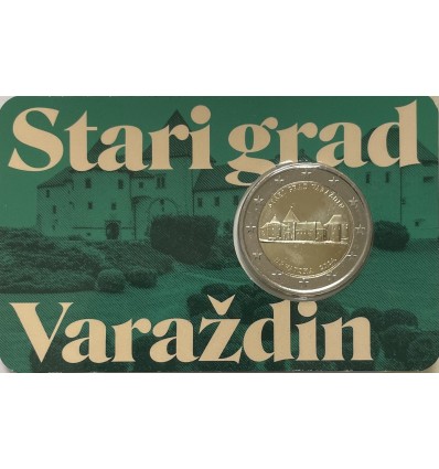 2 Euros Croatie 2024 - Château de Varazdin