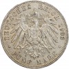 5 Marks Guillaume II - Allemagne Prusse Argent