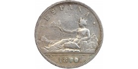 5 Pesetas Gouvernement Provisoire Espagne Argent