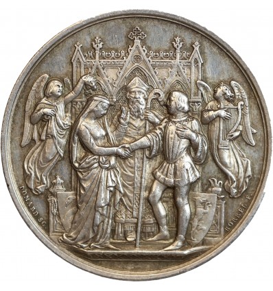 Médaille en Argent - Médaille de Mariage