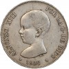 5 Pesetas Alphonse XIII 1er type Espagne Agent