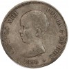 5 Pesetas Alphonse XIII 1er type Espagne Argent