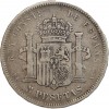 5 Pesetas Alphonse XIII 2ème Type Espagne Argent
