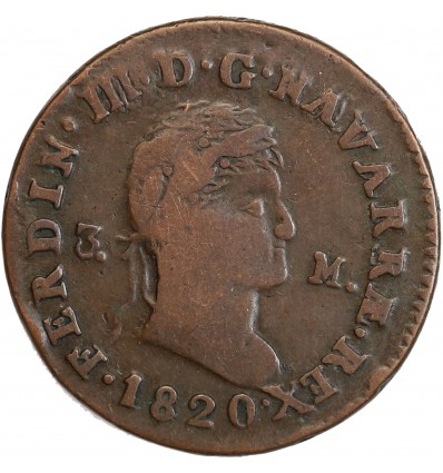 3 Maravedis Ferdinand III - Espagne - Navarre