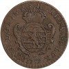 1 Liard Monogramme Marie Thérèse-d'Autriche - Luxembourg