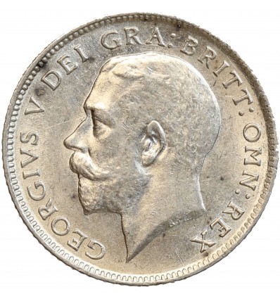 6 Pence Georges V - Grande Bretagne Argent
