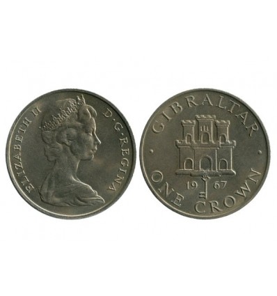 1 Couronne Elisabeth II Gibraltar