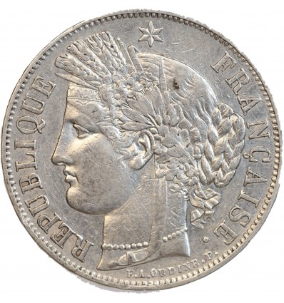 5 Francs Cérès Deuxième République
