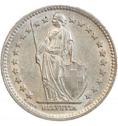 2 Francs - Suisse Argent Confederation