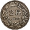 2 Francs - Suisse Argent Confederation
