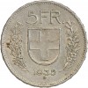 5 Francs Berger Suisse Argent - Confederation