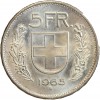 5 Francs Berger Suisse Argent - Confederation