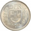 5 Francs Berger Suisse Argent - Confederation