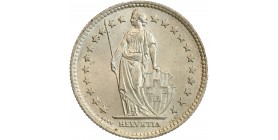 2 Francs Suisse Argent - Confederation