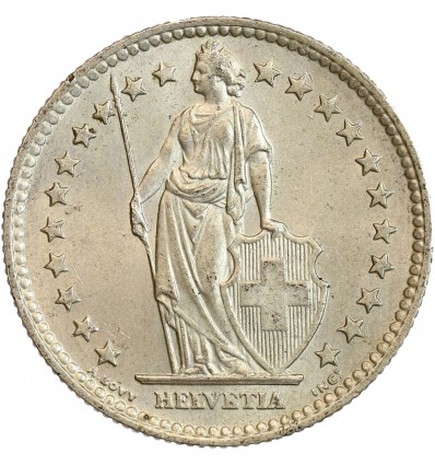 2 Francs Suisse Argent - Confederation