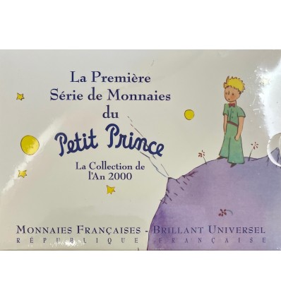 Séries B.U. Commémoratives en Francs Petit Prince 2000