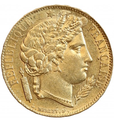 20 Francs Cérès - Deuxième République