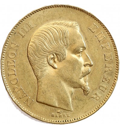 50 Francs Napoléon III - Tête Nue