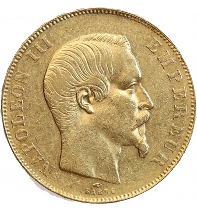 50 Francs Napoléon III - Tête Nue