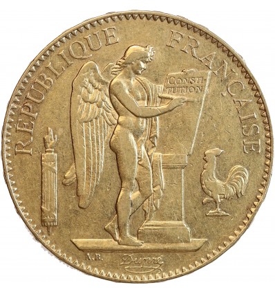 100 Francs Génie - Ancre Barrée