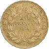 20 Francs Napoléon III Tête Nue