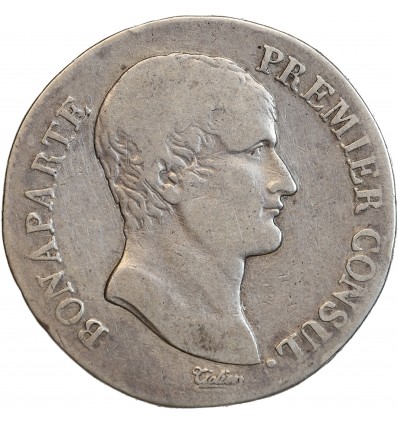 5 Francs Bonaparte 1er Consul Consulat