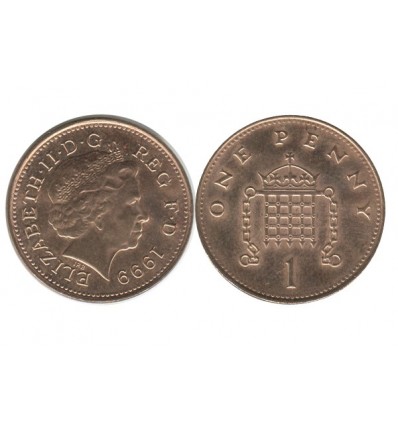 1 Penny Elisabeth II Grande Bretagne